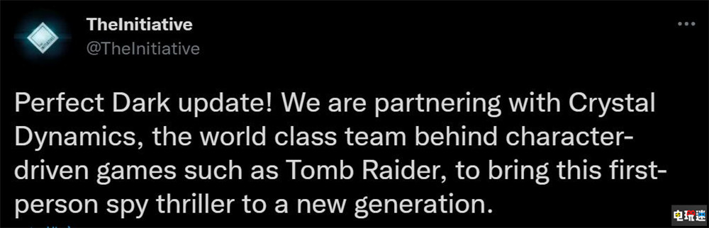 微軟《完美黑暗》將由Initiative與SE旗下水晶動(dòng)力合作開發(fā) 水晶動(dòng)力 完美黑暗 Initiative Xbox 微軟 微軟XBOX 第2張 微軟《完美黑暗》將由Initiative與SE旗下水晶動(dòng)力合作開發(fā) 水晶動(dòng)力 完美黑暗 Initiative Xbox 微軟 微軟XBOX 第2張