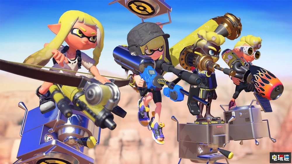 NS《斯普拉遁3》9月9日發(fā)售 全區(qū)支持中文與任虧券 任虧券 任天堂 switch 噴射戰(zhàn)士3 斯普拉遁3 任天堂SWITCH  第2張