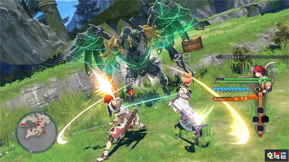 《伊蘇10》只能操作男女主角 取消武器屬性強(qiáng)化動(dòng)作元素 Switch PS4 PS5 亞特魯 Falcom 伊蘇10 電玩迷資訊  第1張