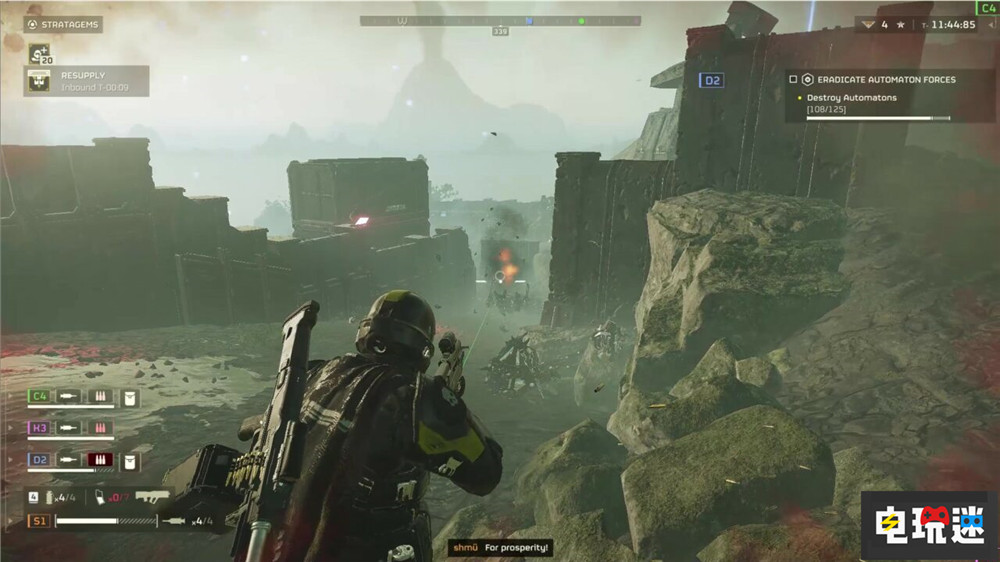 《絕地潛兵2》服務(wù)器上限提升到80萬(wàn) 應(yīng)對(duì)周末高峰 玩家峰值 Steam 地獄潛兵2 絕地潛兵2 電玩迷資訊 第4張 《絕地潛兵2》服務(wù)器上限提升到80萬(wàn) 應(yīng)對(duì)周末高峰 玩家峰值 Steam 地獄潛兵2 絕地潛兵2 電玩迷資訊 第4張