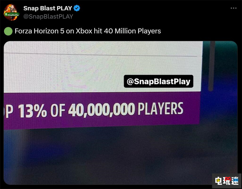 《極限競速：地平線5》玩家數(shù)量突破4000萬 XGP貢獻(xiàn)不少 賽車游戲 競速游戲 Xbox 微軟 極限競速：地平線5 微軟XBOX  第2張