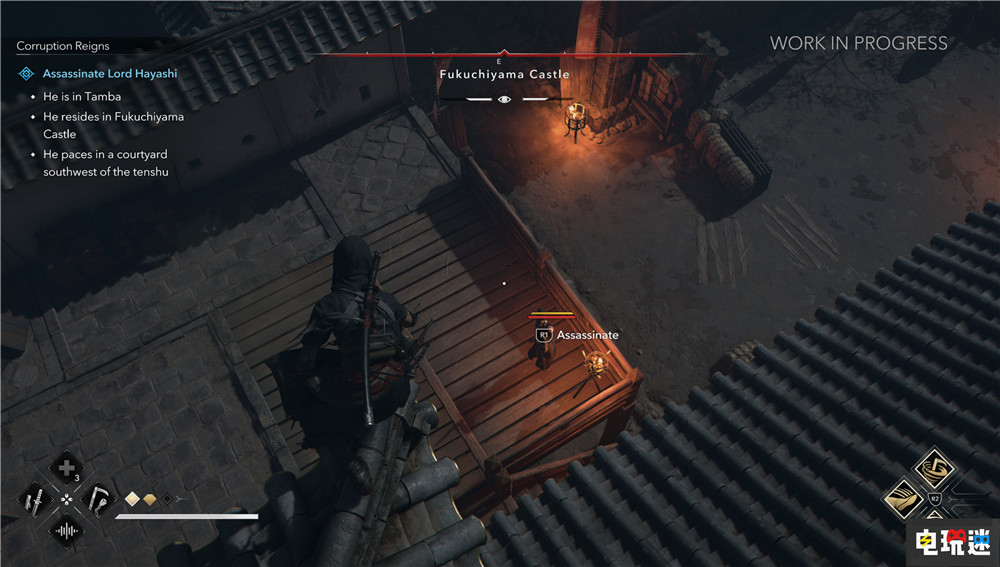 《刺客信條：影》潛行機制革新：戰(zhàn)國版細胞分裂 鷹眼 潛行 育碧 刺客信條：影 電玩迷資訊  第2張