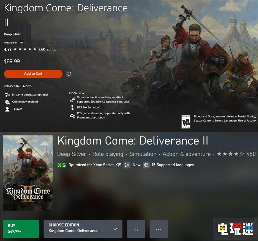 《天國:拯救2》首日銷量突破100萬份 百萬大軍涌入波西米亞 RPG 戰(zhàn)馬工作室 游戲銷量 天國:拯救2 電玩迷資訊 第4張 《天國:拯救2》首日銷量突破100萬份 百萬大軍涌入波西米亞 RPG 戰(zhàn)馬工作室 游戲銷量 天國:拯救2 電玩迷資訊 第4張