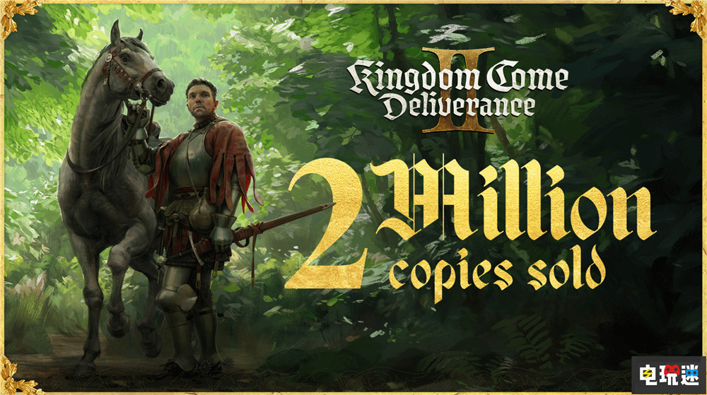 《天國：拯救2》不到兩周游戲銷量破200萬 游戲銷量 戰(zhàn)馬工作室 天國：拯救2 電玩迷資訊  第1張