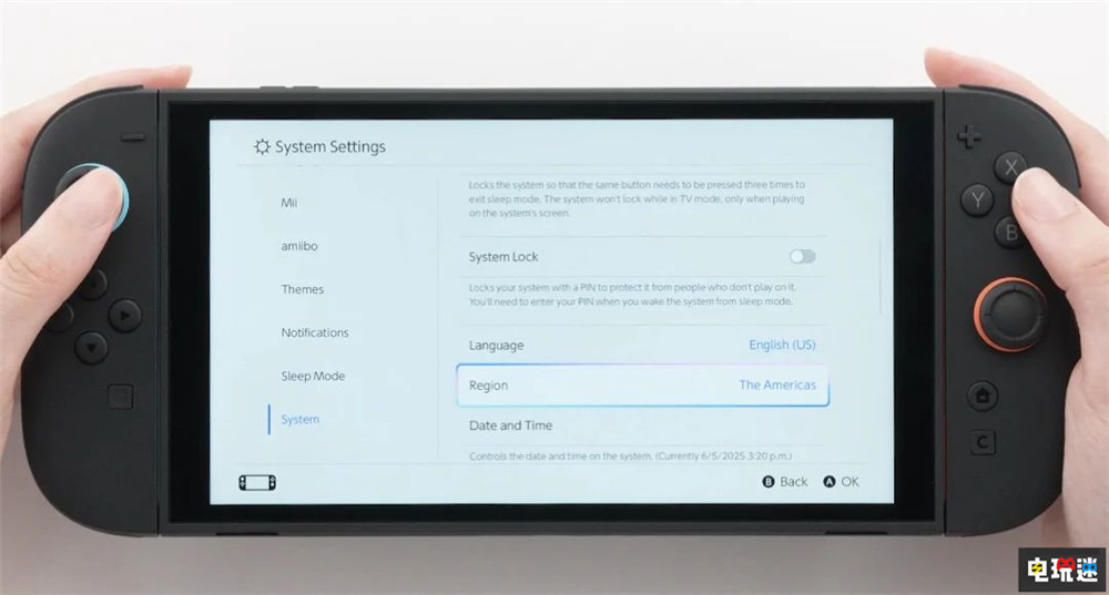 Switch 2將包含90%停止充電與“防熊孩子”鎖屏碼功能 掌機(jī) NS2 Switch2 任天堂 任天堂SWITCH  第3張
