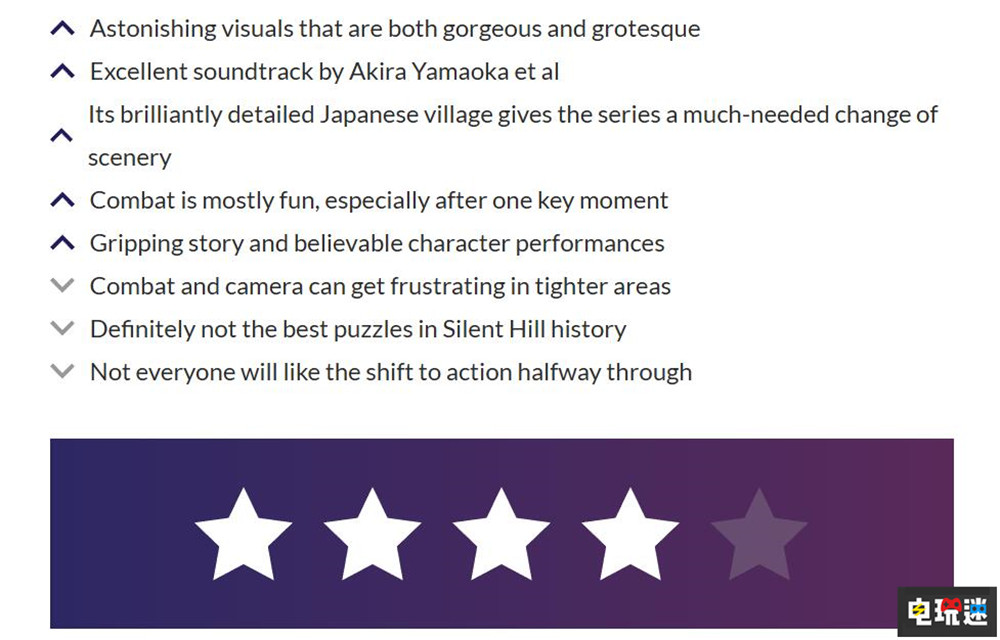 《寂靜嶺f》MTC：86分 內(nèi)核依舊寂靜嶺 戰(zhàn)斗褒貶不一 Metacritic 游戲評(píng)分 恐怖游戲 寂靜嶺f 科樂美 電玩迷資訊  第5張